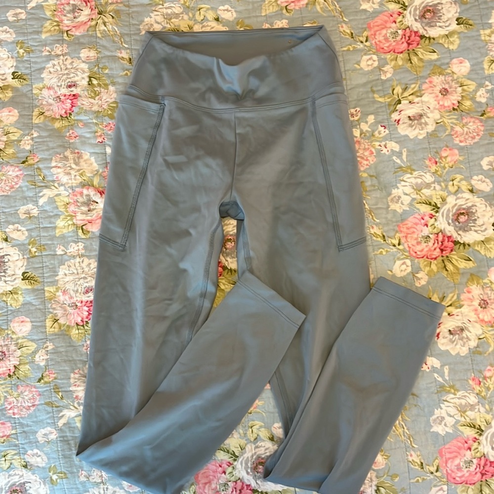 Blue, PINK leggings
